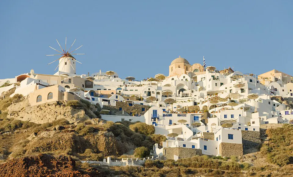 santorini: immagine della destinazione